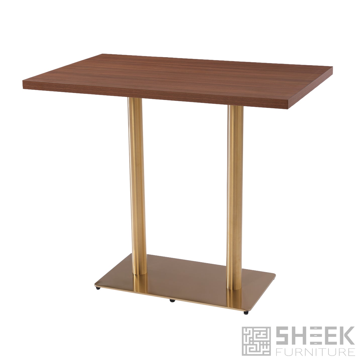 HPL Dining Table – Walnut - 48 x 30