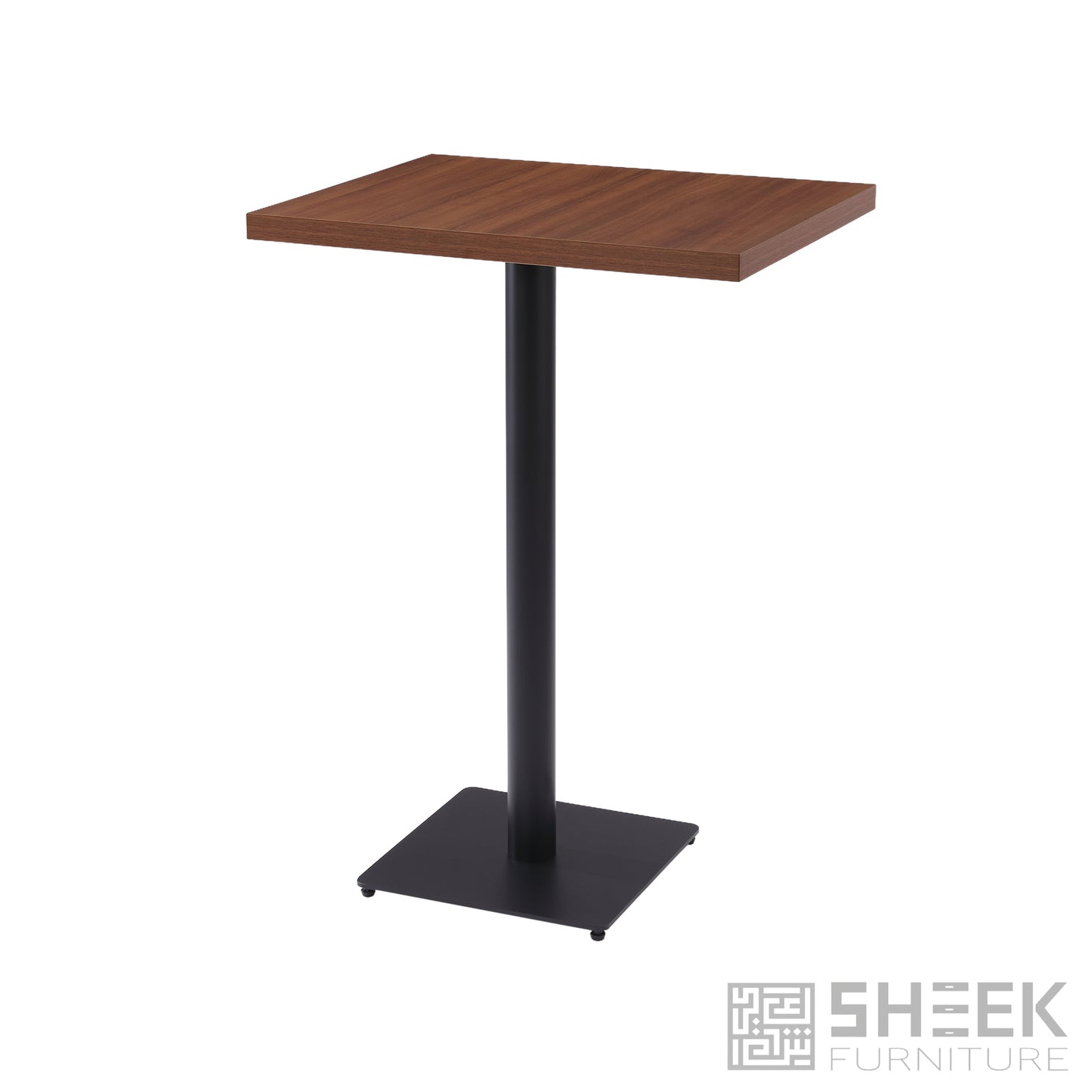 HPL Dining Table – Walnut - 24 x 30