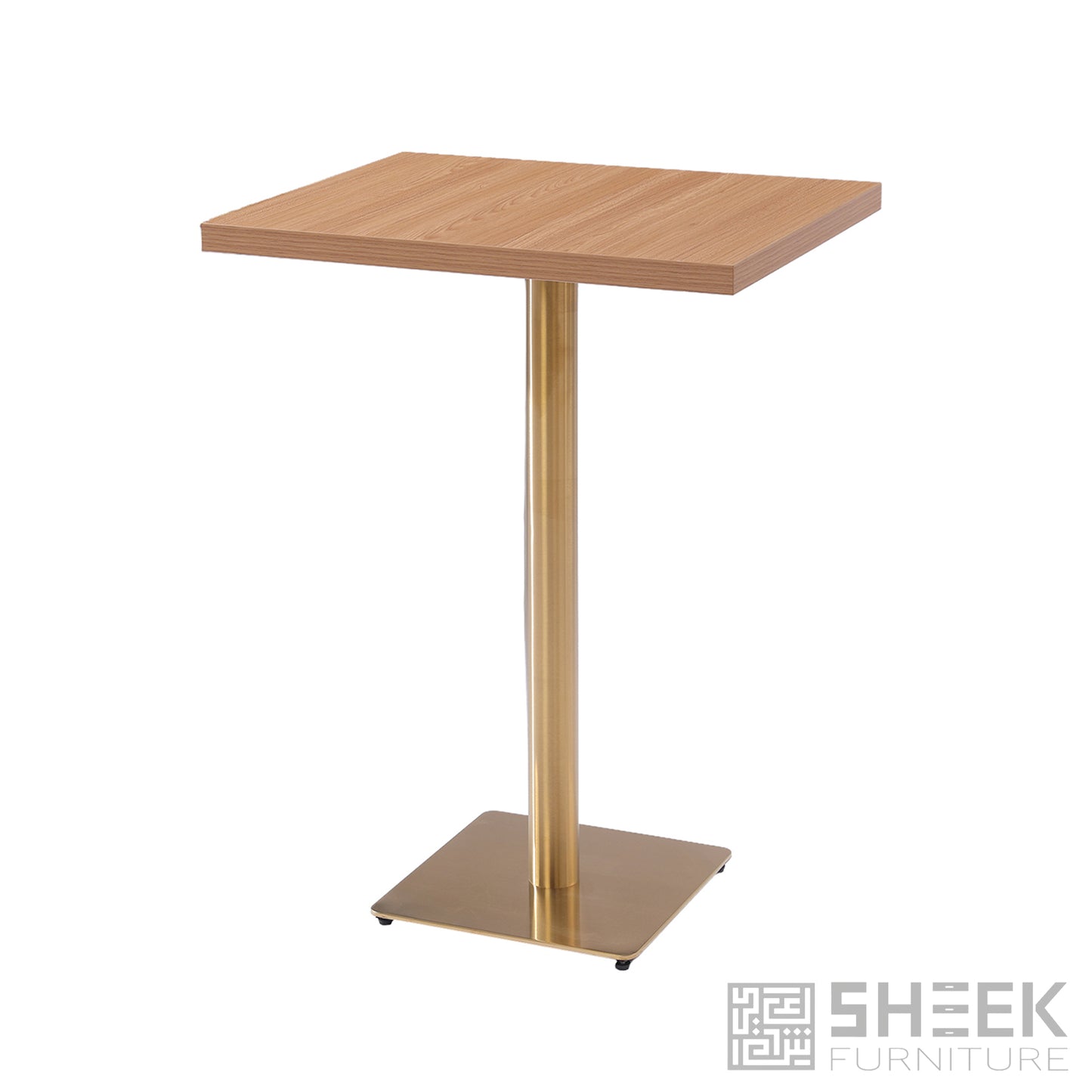 HPL Dining Table – Light Oak - 24 x 30